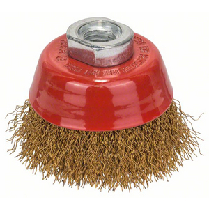 SPAZZOLA A TAZZA 70MM OTTONE M14 1608614020