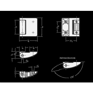 ELESA+GANTER SCHARNIER, ZINK SPUITGIET GN 138-ZD-40-42-A-SR