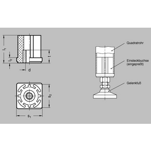 GN348-30-27-M12 Einsteckbuchse THERMOPLAST