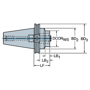 ADAPTATEUR CAT-V VERS COROMANT CAPTO