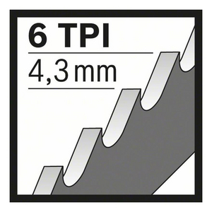 S 611 DF HEAVY LEGNO METALLO, 5 PZ. 2608656258