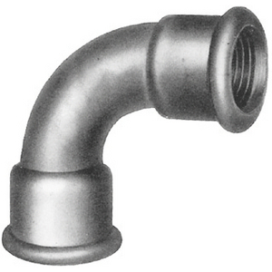 RACCORD BP25 FONTE GALVA COUDE GRAND RAYON F3/4 UE10