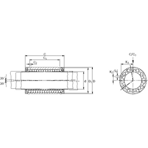 R-0730-230-40 Kugelbuchse Super