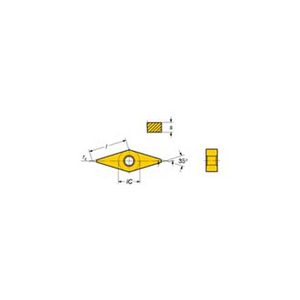 PLAQUETTE TOURNAGE TMAX P VNMG 16 04 04-QM 235