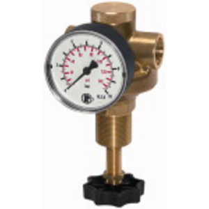 484.35 B Druckregler für Wasser, inkl. Manometer, G 1/2, 0,5 - 6 bar
