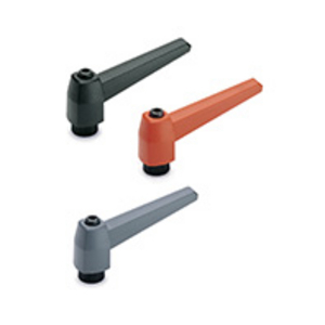 42152 - MANIGLIA A RIPRESA TECNOPOLIMERO BOCCOLA IN OTTONE FORO FIL. MR.80 B-M10-C2