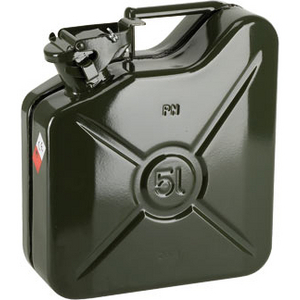 JERRYCAN TOLE HYDROCARBURE 5 L TYPE US HOMOLOGUE