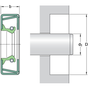 75030 (SKF) Wellendichtring (SKF)