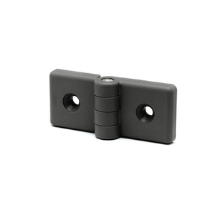 GN159-64-17.5-22.5-SW Elesa-Scharnier, Schwarz