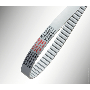 COURROIE DENTEE 15 T10 500 AP ALPHA POWER - PU ACIER