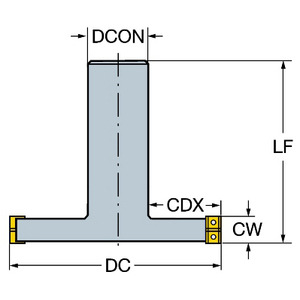 COROMANT COROMILL 331 SCHIJFFREES R331.35C-040A16DM080