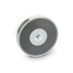 GN50.4-HF-80-18-M8 Haltemagnet, Scheibenform mit Gewinde