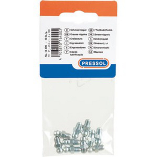 Graisseur Hydraulique Coudé 90° Zingué DIN 71412 Algi Equipements - Réf