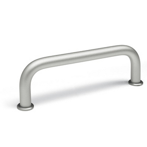 GN.26651-MANIGLIA A PONTE ACCIAIO ACCIAIO INOX ALLUMINIO ALLUMINIO GN 425-AL-8-88-EL