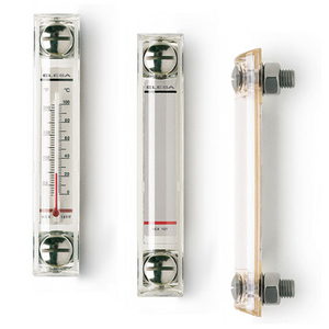 11363 - INDICATORE DI LIVELLO TECNOPOLIMERO TRASPARENTE VITI ACCIAIO INOX AISI 303 GUARNIZIONE FKM HCX.254-SST-M12