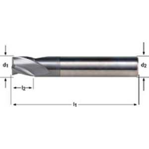 Slot Drill 5.00 mm DIN 6527K