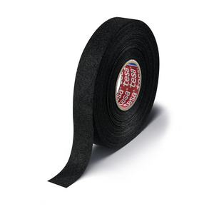 RUBAN ADH. PET INTISSE NOIR 51608 15 M X 15 MM X120