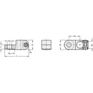 GN.57606-PORTA SENSORI ALLUMINIO GN 273.4-B12-B12-2-SW