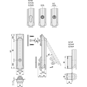 421133 - GUIDA ASTE PER ASTE PIATTE C.AT TECNOPOLIMERO C.GAT