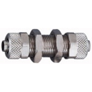 12.500-5 Schottverschraubung, M7x0,75, für Schlauch 5/3 mm, MS vern.