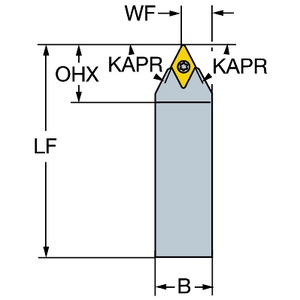 COROMANT COROTURN 107 SCHACHTDRAAIGER. SDNCN 1010K 07-S