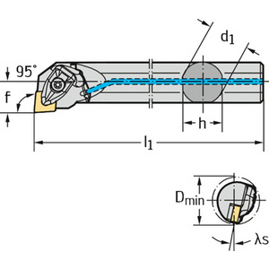 5522814-STELI TORNITURA E SCANALATURA A40T-DCLNL12