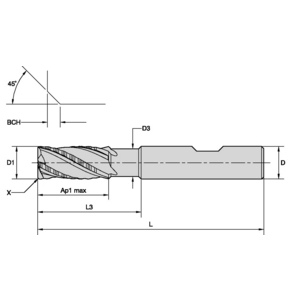 3474591-SC RUF 4FL 12X12X26X83 49N612005MW WP15PE