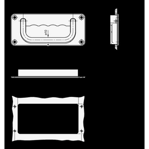 GN425.8-120-NI-SR-A Schalen-Klappgriff