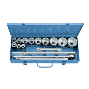 32 FMZ Steckschlüssel-Satz 3/4 Zoll 16-tlg 6-kant 22-60 mm