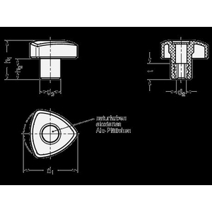 GN5339-50-M10-OR Dreikantgriff Elesa