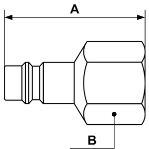 ERP 076101 Stecknippel