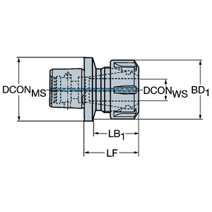 COROMANT ADAPTER CAPTO -ER SPANTANGHOUDER C5-391.14-32 045
