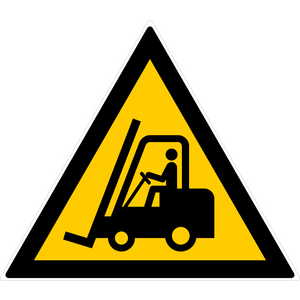 SAFETY SIGNS Model Forklift danger