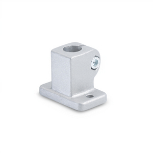 GN162.3-B12-2-BL Fuss-Klemmverbinder mit 2 Befestigungsbohrungen