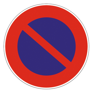 GISS PICTOGRAM HARD 30CM PARKEERVERBOD - 862350