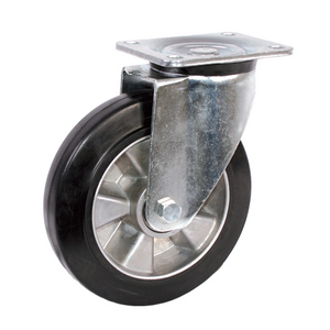 ROULETTE PIVOT. 550KG D.250MM ROUE CAOUT MOYEU R.BILLES