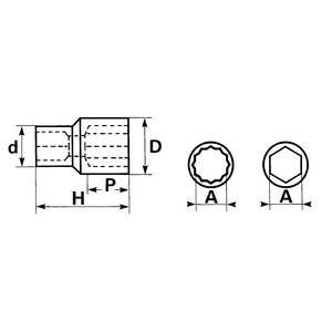DOUILLE STANDARD S- 21 UC 5