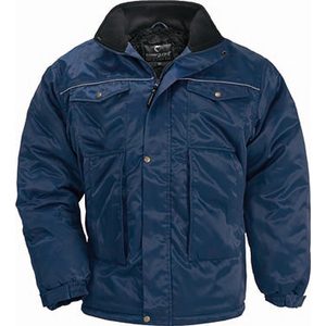 PARKA BEAVER COTON-POLY BLEU TM