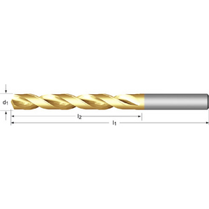 CDX Jobber Dril 1/4 inch DIN 338