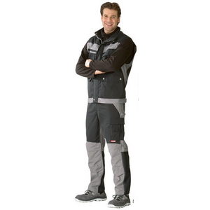 2530056 Plaline Arbeitsweste schwarz/zink Gr. XL