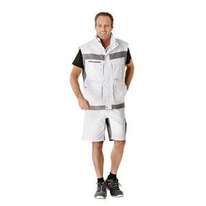 2543064 Plaline Shorts weiß/zink Gr. 3XL