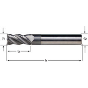 End Mill 4.0 mm Dormer