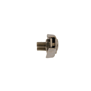 SERRE CABLE PLAT INOX D. 4 AISI 316 - DUPLEX/2 BOULONS