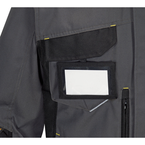 VESTE MACHSPIRIT GRIS/NOIR TL COTON / POLYESTER