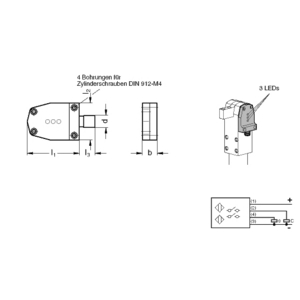 ELESA+GANTER NADERINGSSCHAKELAAR GN 893.4