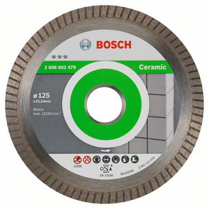 DISCO DIAMANTATO CERAMIC EXTRACLEAN TURBO 125 MM 2608602479