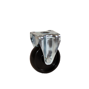 ROULETTE FIXE 50KG D. 80MM MOYEU LISSE