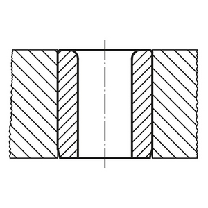 DOUILLE DE PERCAGE CYL. DIN179 6,5X12X10 08900-A0650X10