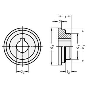 GN268-68-K14 Bundbuchse