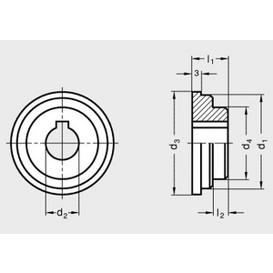 GN268-68-K14 Bundbuchse